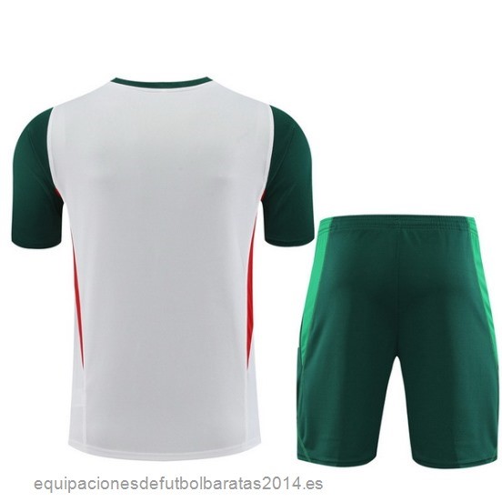 Nuevo Entrenamiento Conjunto Completo Mexico 2023 Blanco I Verde Baratas